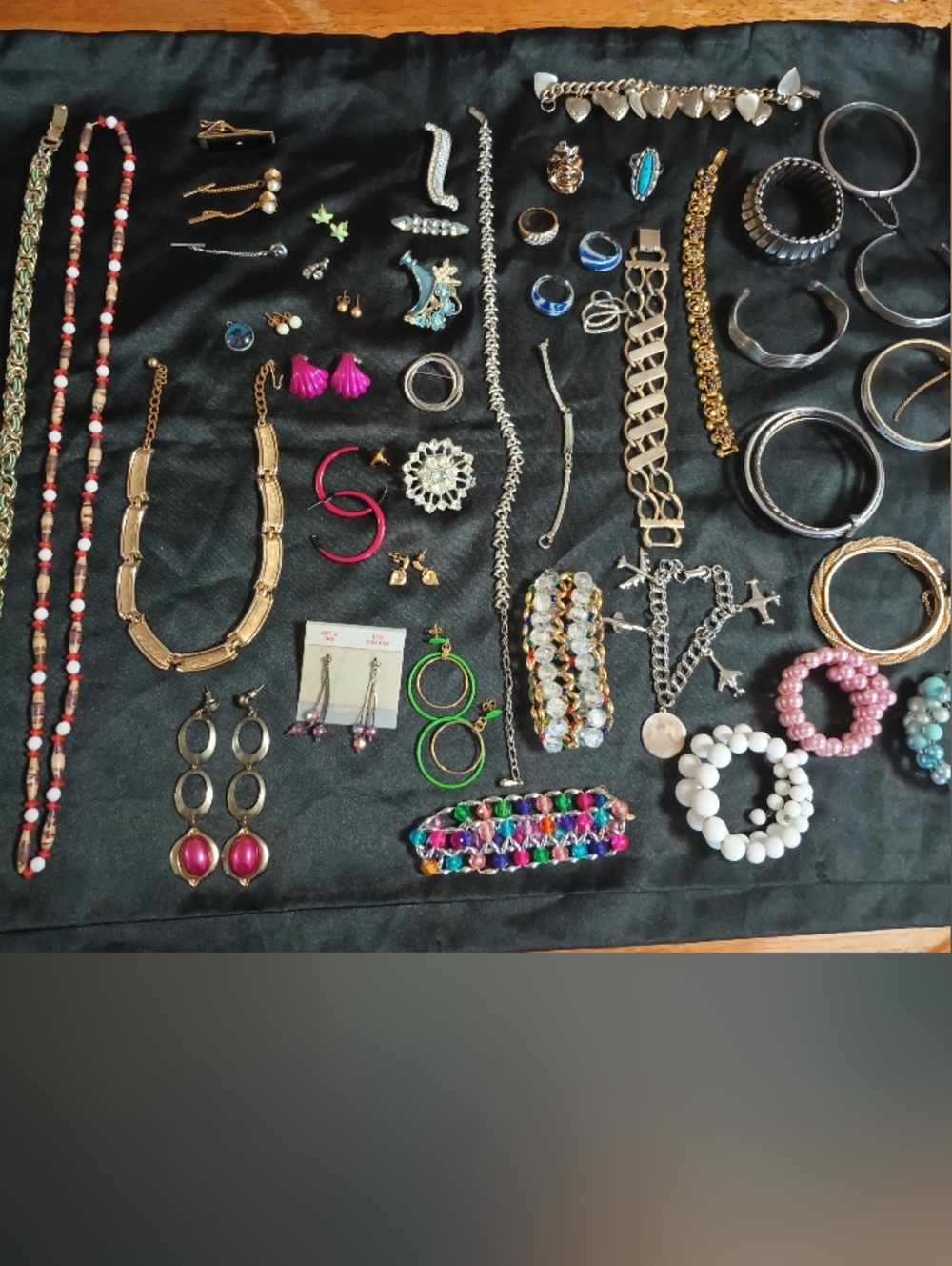 Large Lot Vintage Costume Jewelry